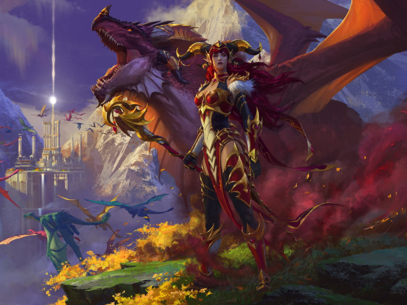 Wow dragonflight паладин. World of Warcraft: Dragonflight. Alexstrasza Dragonflight. Ворлд оф варкрафт 2022. Ноздорму ВОВ Dragonflight.