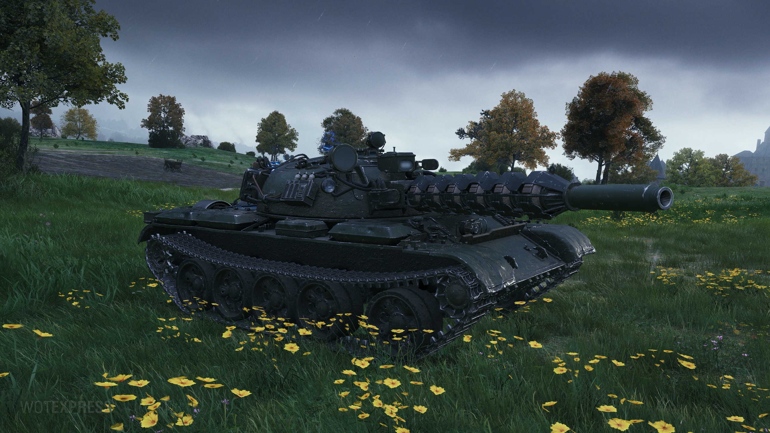 Танк т-55а в World of Tanks