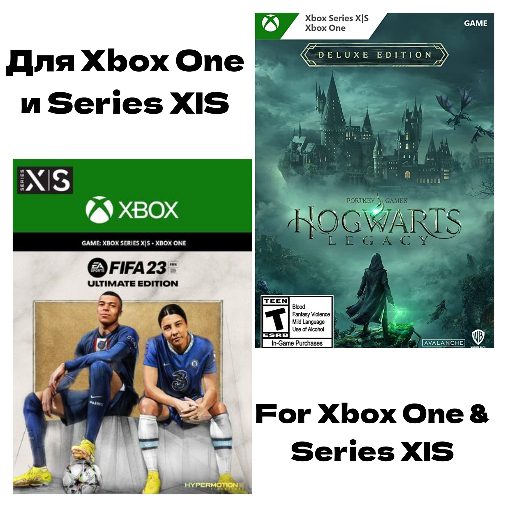 HOGWARTS LEGACYFIFA 23 XBOXОбщий Акк Платформа Xbox, купить у продавца  FUNGAMESSS — PayGame.ru